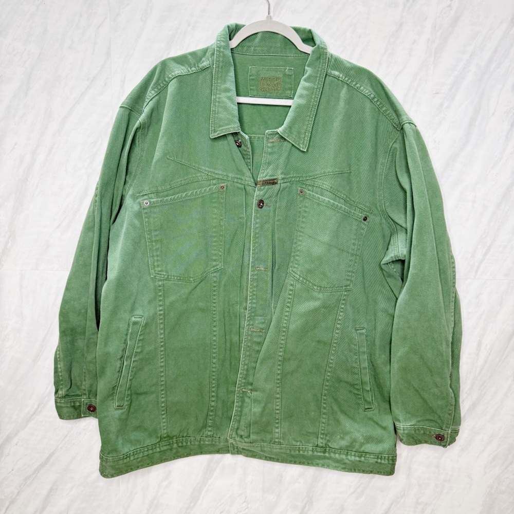 Marithe Francois Girbaud Olive Men's Field Jacket XXXL